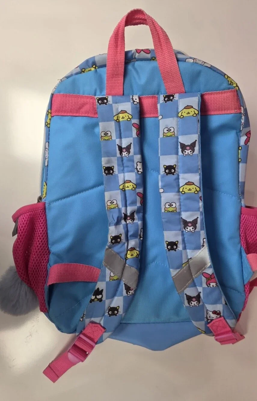 Hello Kitty & Friends Sequin Holographic Backpack Blue Pink Sanrio